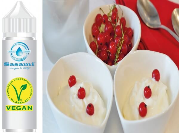 Joghurt Johannisbeere Aroma (Vegan) - Sasami (DE) Konzentrat - 100ml