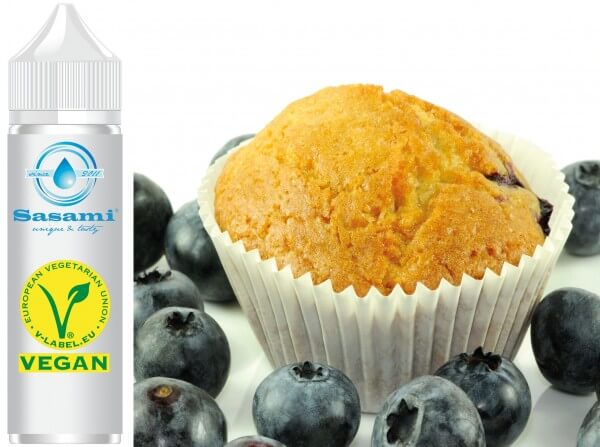 Muffin Blaubeer Aroma (Vegan) - Sasami (DE) Konzentrat - 10ml