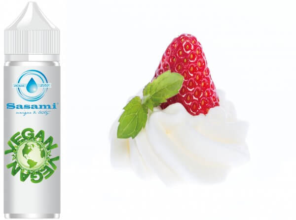 Erdbeer Sahne Aroma (Vegan) - Sasami (DE) Konzentrat - 10ml